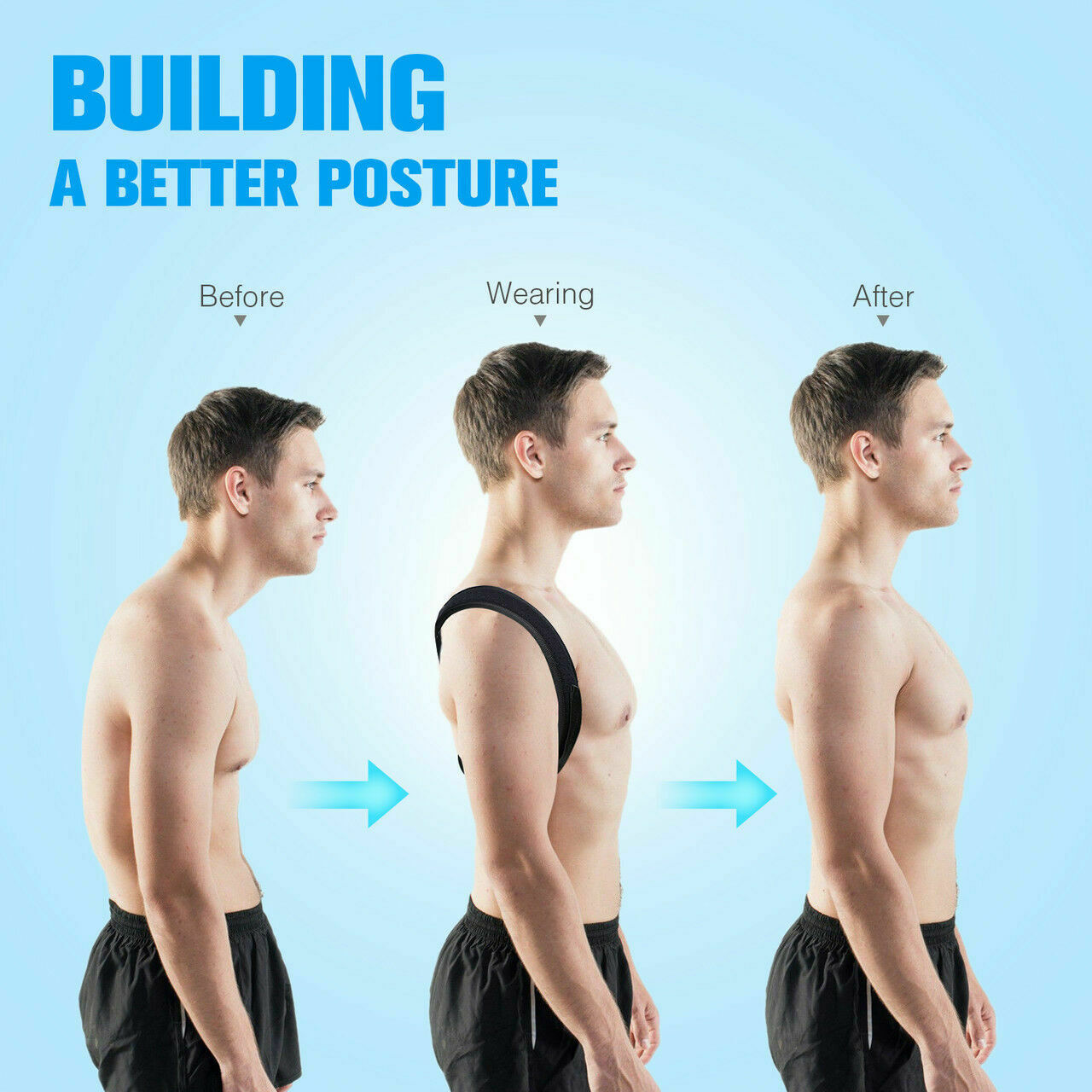KT Correcteur de posture ajustable