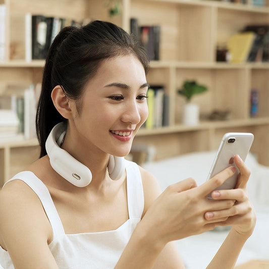 Masseur cervical pour le cou, sans fil avec télécommande