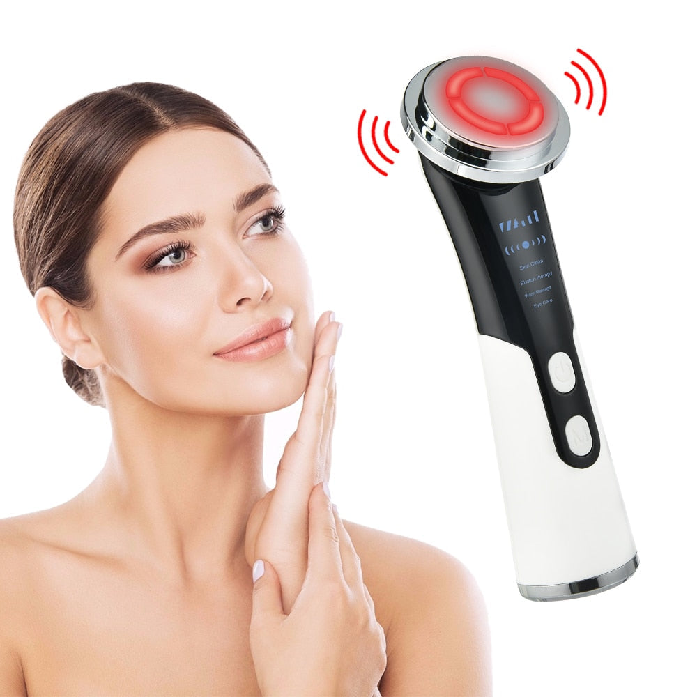 RevitaGlow ™ - Raffermissement, Réducteur de rides et Massage Facial (7 en 1)