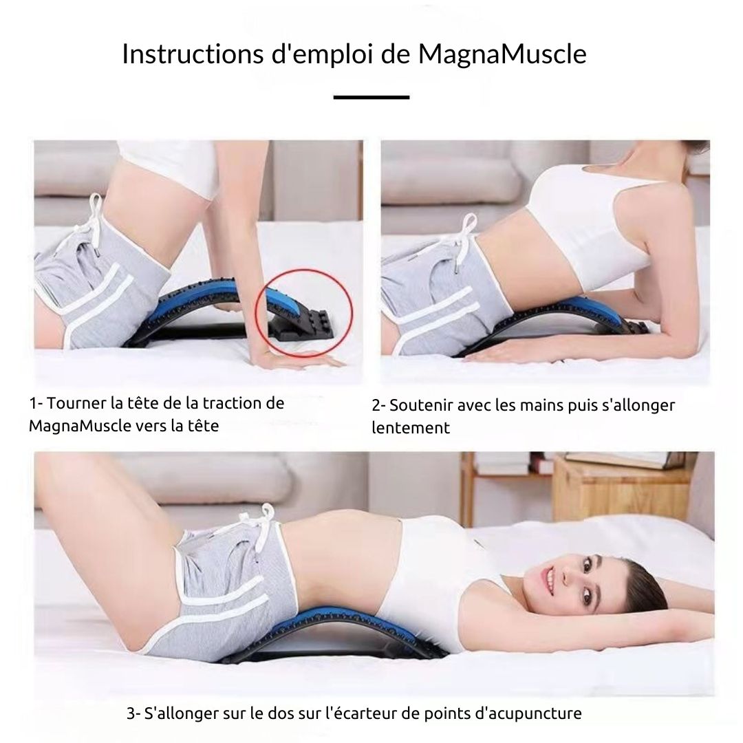 MagnaMuscle ™ - Masseur pour détendre le dos